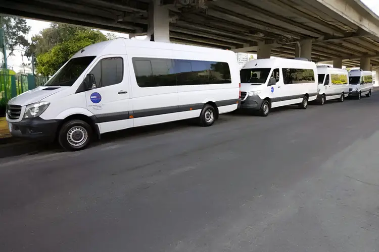 Flota Mobilux Mercedes Benz Sprinter renta en CDMX