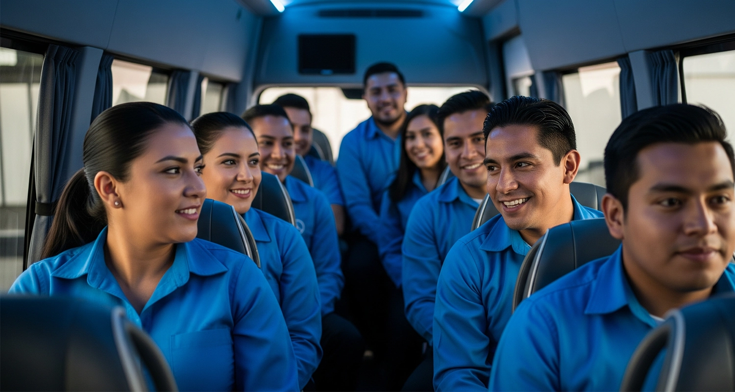Guía completa de transporte de personal para empresas en CDMX
